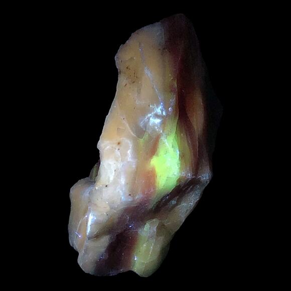 Jadeite Cranberry Milk Glass‎ Art Glass Cullet Uranium Layered Slag#4GX65